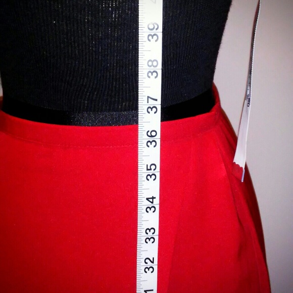 🔥 PLUS Vintage Studio C Faux Wrap Skirt (51) - Picture 4 of 4